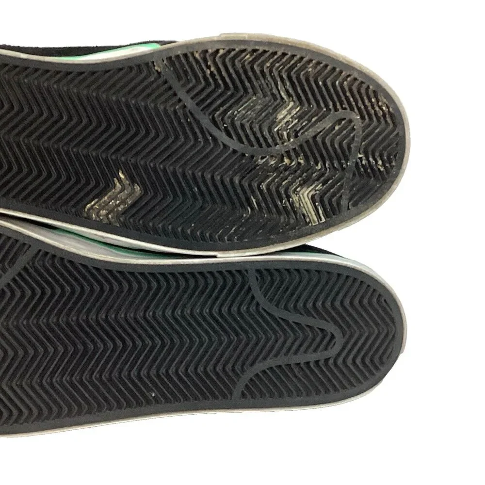 Nike Zoom Stefan Janoski -Men's Sz 13 -Black Mint Green Glow Skate 333824-052